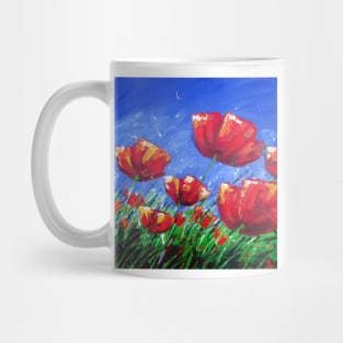 Summer Poppies Mug